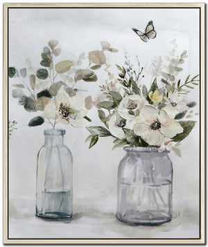 Still Life in Bloom II Wall Art - Neutral - 24 X 20