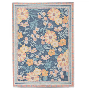 Marbella Floral Outdoor Rug - 8' x 10' - Multi-Colour