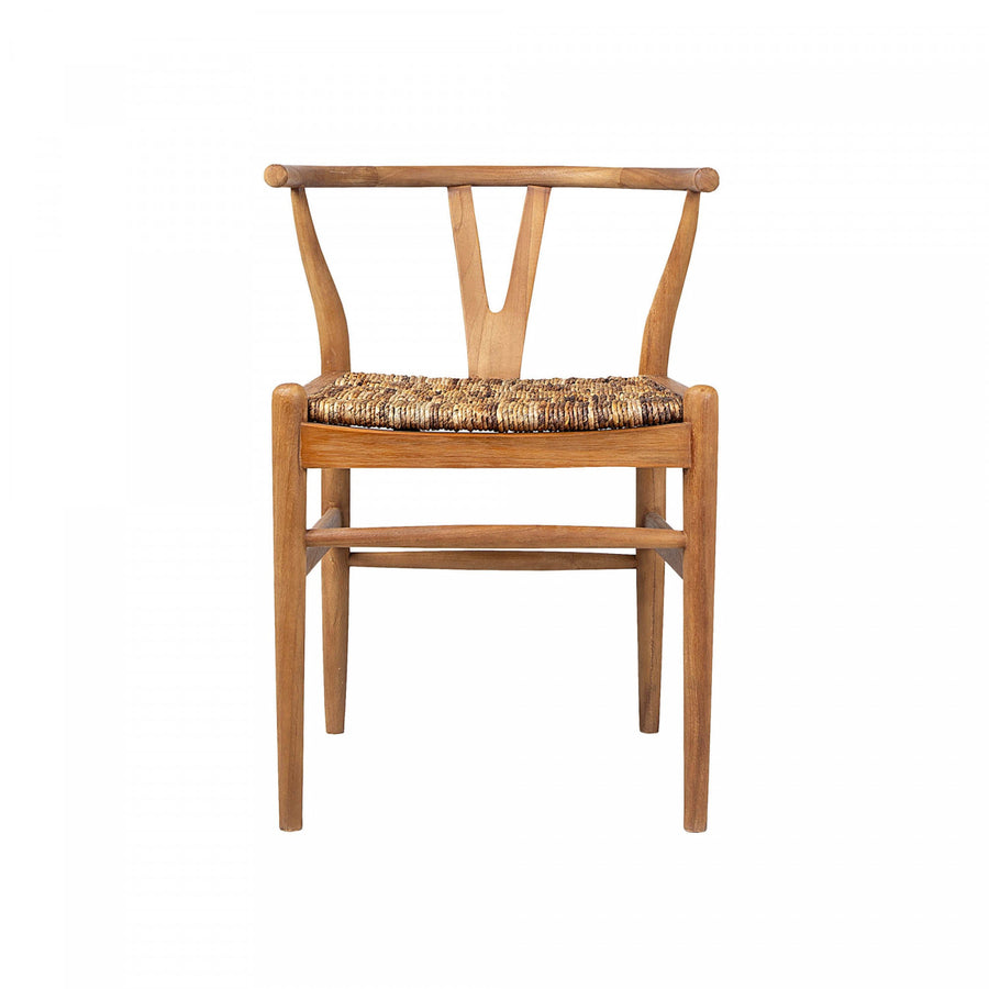 Bayan Caterpillar Twin Chair - Natural