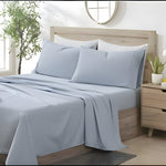 Kindle 100% Organic Cotton Queen Sheet Set - Sky Blue