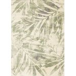 Elise Contemporary Botanical Area Rug - 5' X 8' - Cream/Green