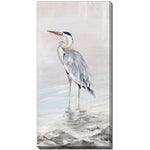 Wading in Calm I Wall Art - Blue/White - 10 X 20