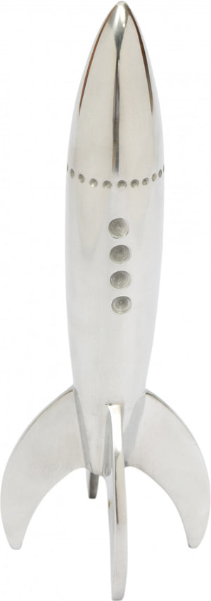 Kennedy Statue - Polished Silver