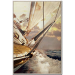 Golden Voyage Art - Natural/Gold - 45 X 30