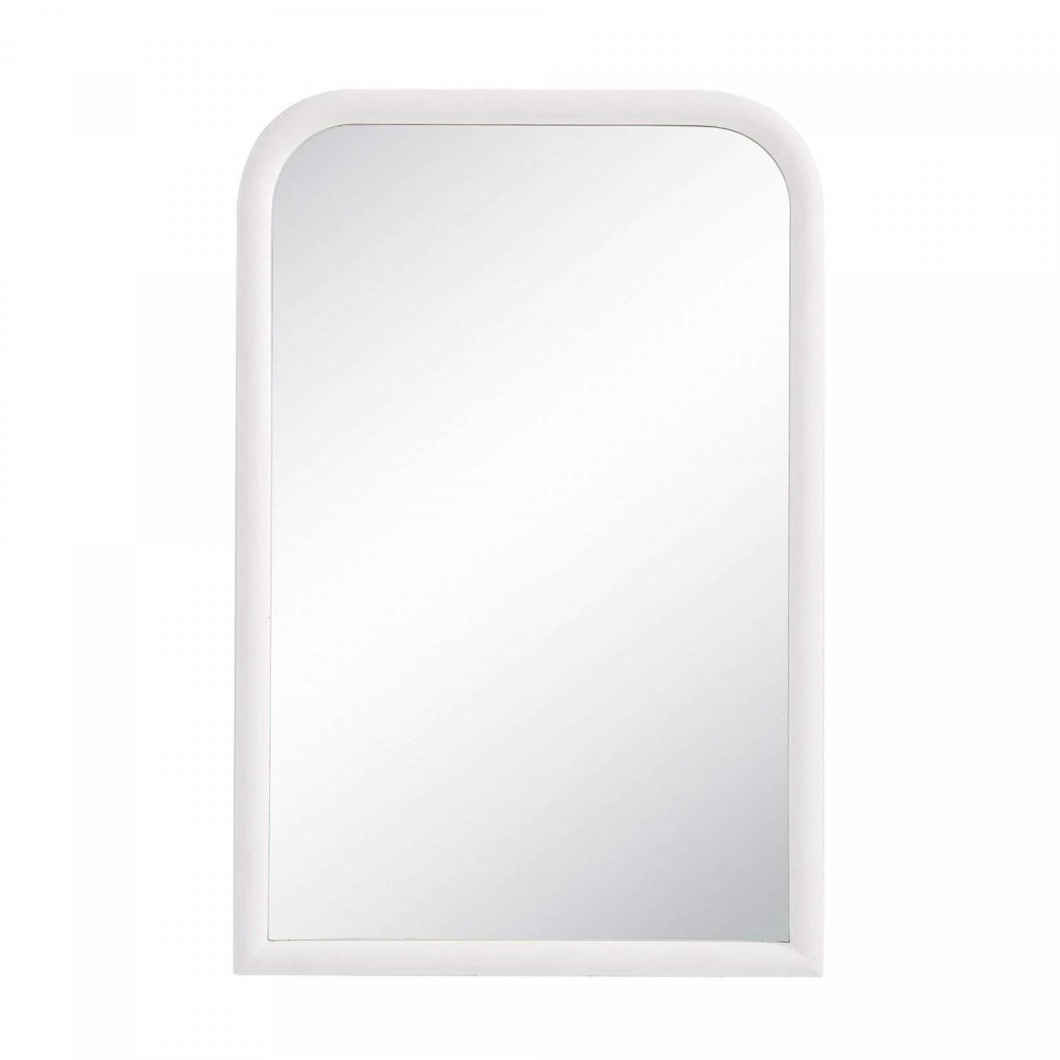 Clementine Accent Mirror - White