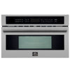 Forno Oliena Stainless Steel 30" Built-In Microwave Convection Oven (1.6 Cu. Ft.) - FMWDR3093-30
