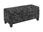 India Ottoman - Black