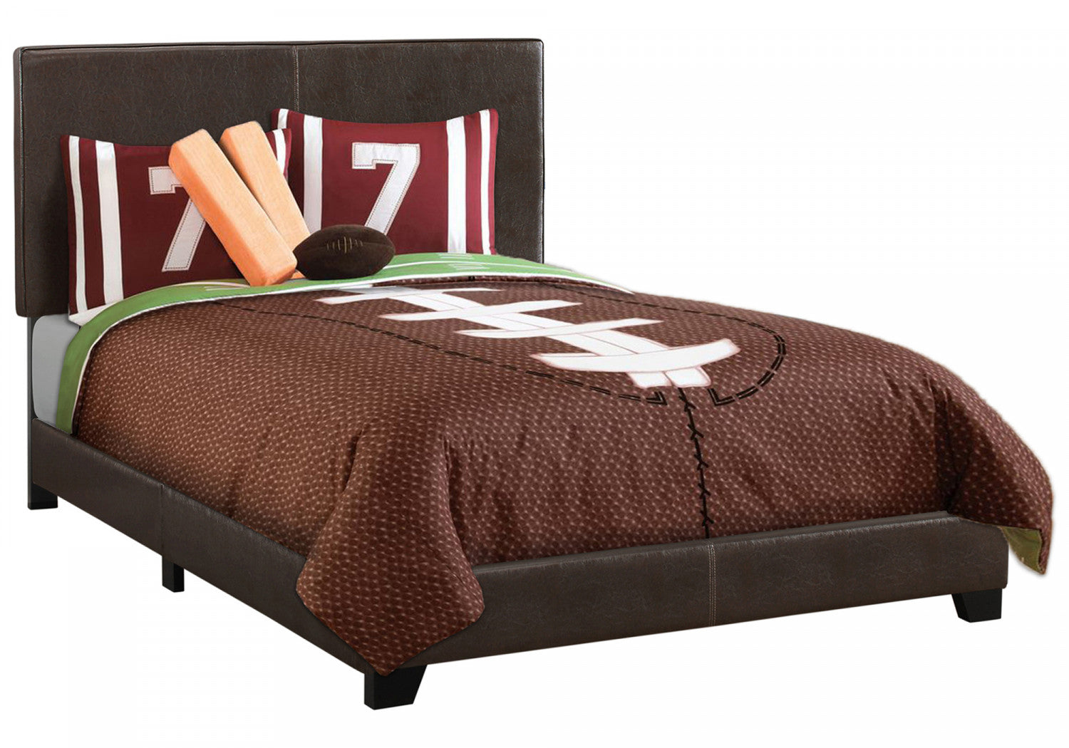 Annette Full Bed - Brown