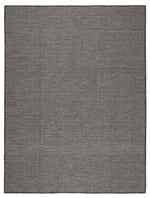 Calypso Crosshatch Outdoor Rug - 8' x 10' - Grey