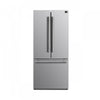 Forno Gallipoli 31" 17.5 Cu.Ft. Stainless Steel French Door Refrigerator - FFFFD1974-31SB