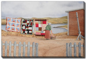 Threads of Home Wall Art - Brown/Neutral - 30 X 45