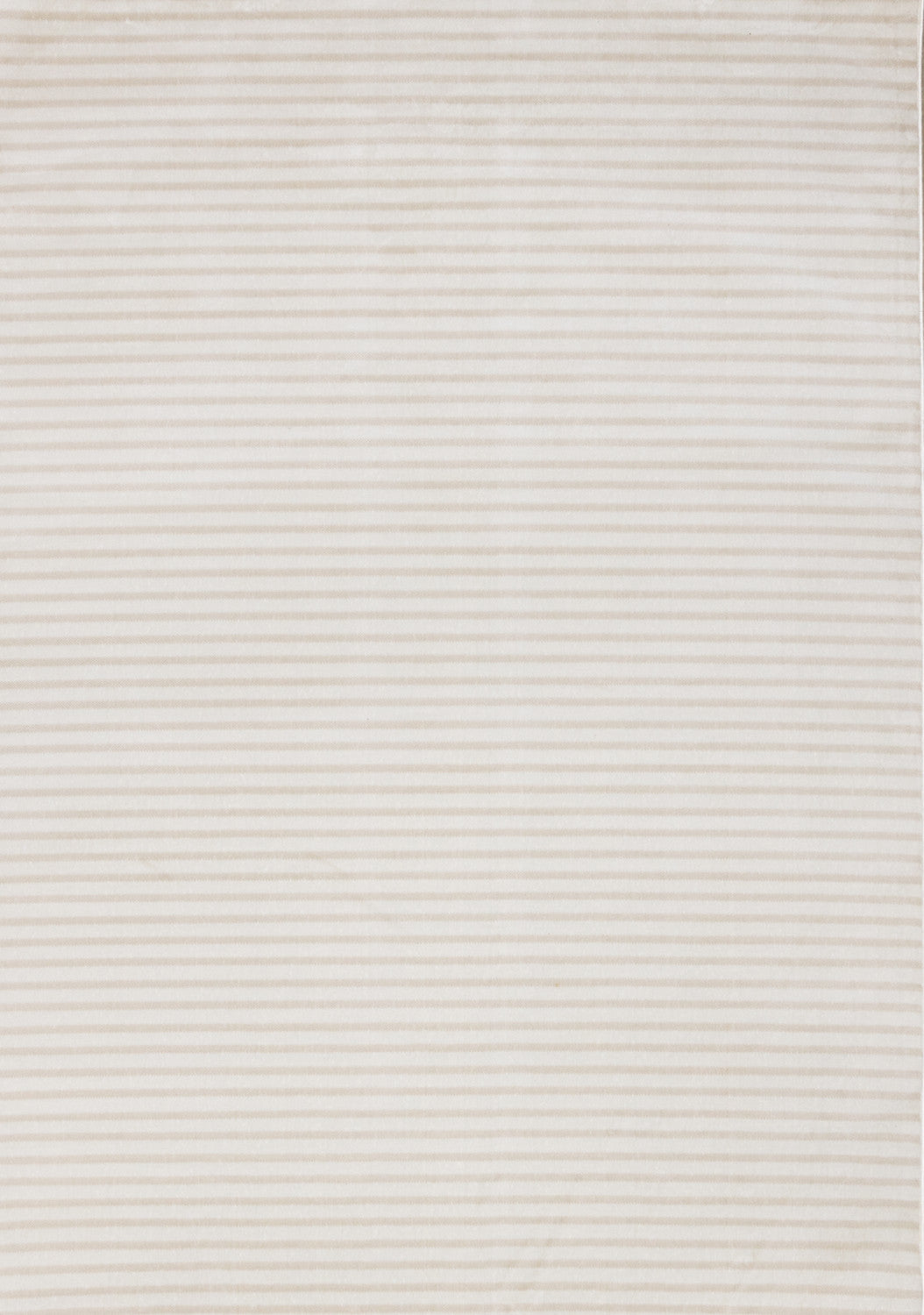 Machine Washable Modern Stripes Area Rug - 5' X 8' - Cream/Beige