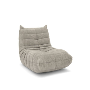 Tobias All-Foam Armless Chair - Beige
