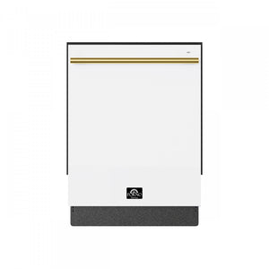 Forno Romano White Built-in Top Control Dishwasher (52 dBa) - FDWBI8035-24WHT