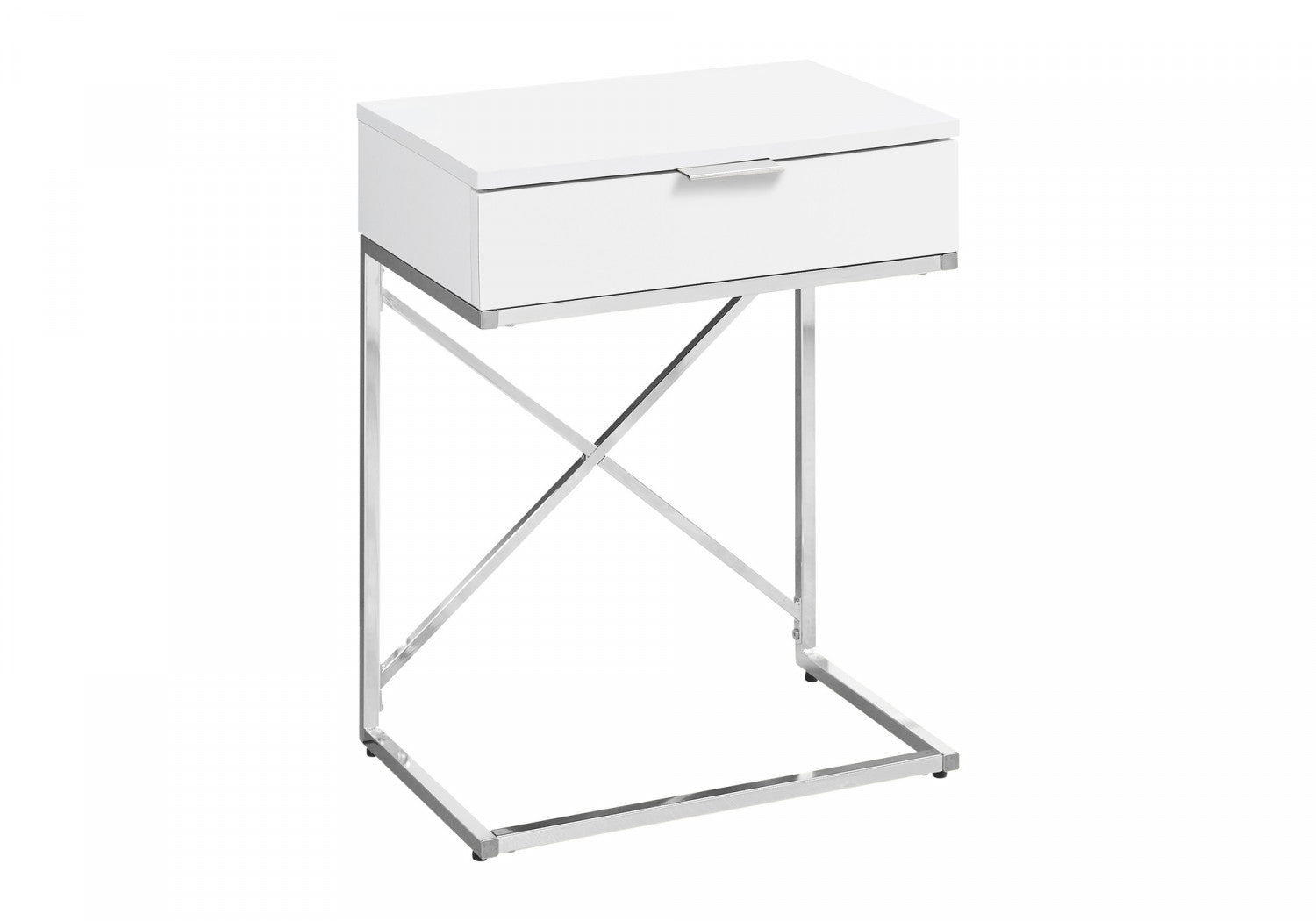 Sienna Side Table - White