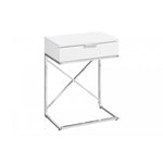 Sienna Side Table - White