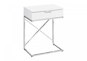 Sienna Side Table - White
