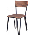 Eberlinn Dining Chair - Matte Brown - Set of Two