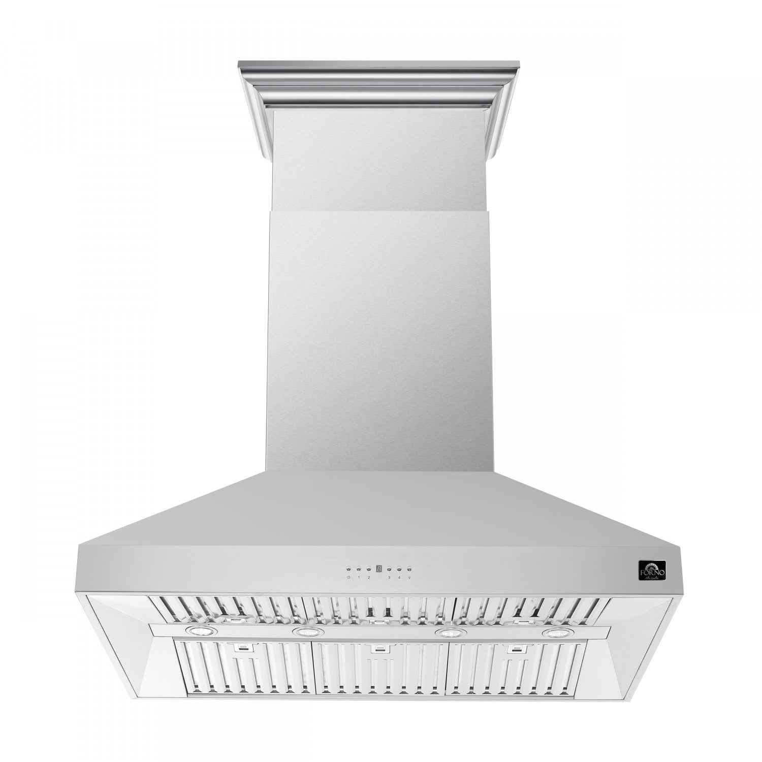 Forno Coppito Stainless Steel 48" 1200 CFM Island Range Hood - FRHIS5129-48