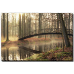 Whispers of the Woods Wall Art - Multi-Colour - 38 X 60