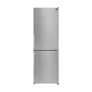 Forno Guardia 23.4" 10.8 Cu.Ft. Stainless Steel Bottom Freezer Refrigerator with Right Swing Door - FFFFD1778-24RS