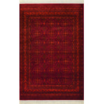 Persia Geometric Rug - 5' x 8' - Red