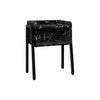 Jora Side Table - Marble Black