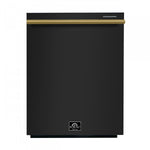 Forno Pozzo Black Built-in Top Control Dishwasher (49 dBa) - FDWBI8067-24BLK