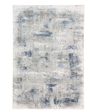 Skadi Casual Rug - 4' x 6' - Blue/White