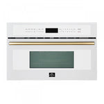 Forno Oliena White 30" Built-In Microwave Convection Oven (1.6 Cu. Ft.) - FMWDR3093-30WHT