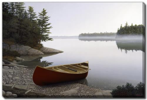 Lone Paddle Wall Art - Neutral - 38 X 60