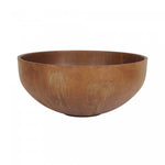 Heartholm Tapered Bowl Planter - Corten