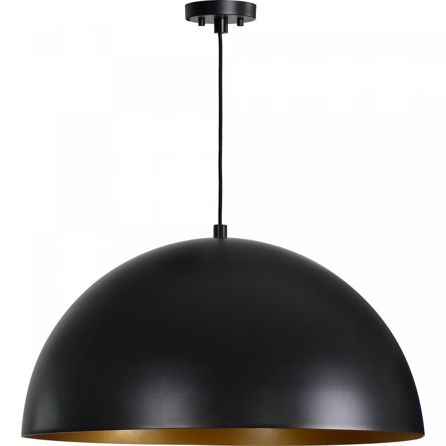 Sia Pendant - Black/Gold