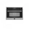 Forno Oliena Stainless Steel 24" Built-In Microwave Convection Oven (1.6 Cu. Ft.) - FMWDR3093-24