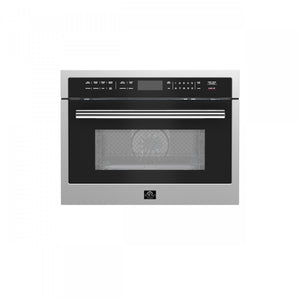 Forno Oliena Stainless Steel 24" Built-In Microwave Convection Oven (1.6 Cu. Ft.) - FMWDR3093-24