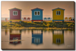 Cabin Trifecta Wall Art - Multi-Colour - 30 X 45