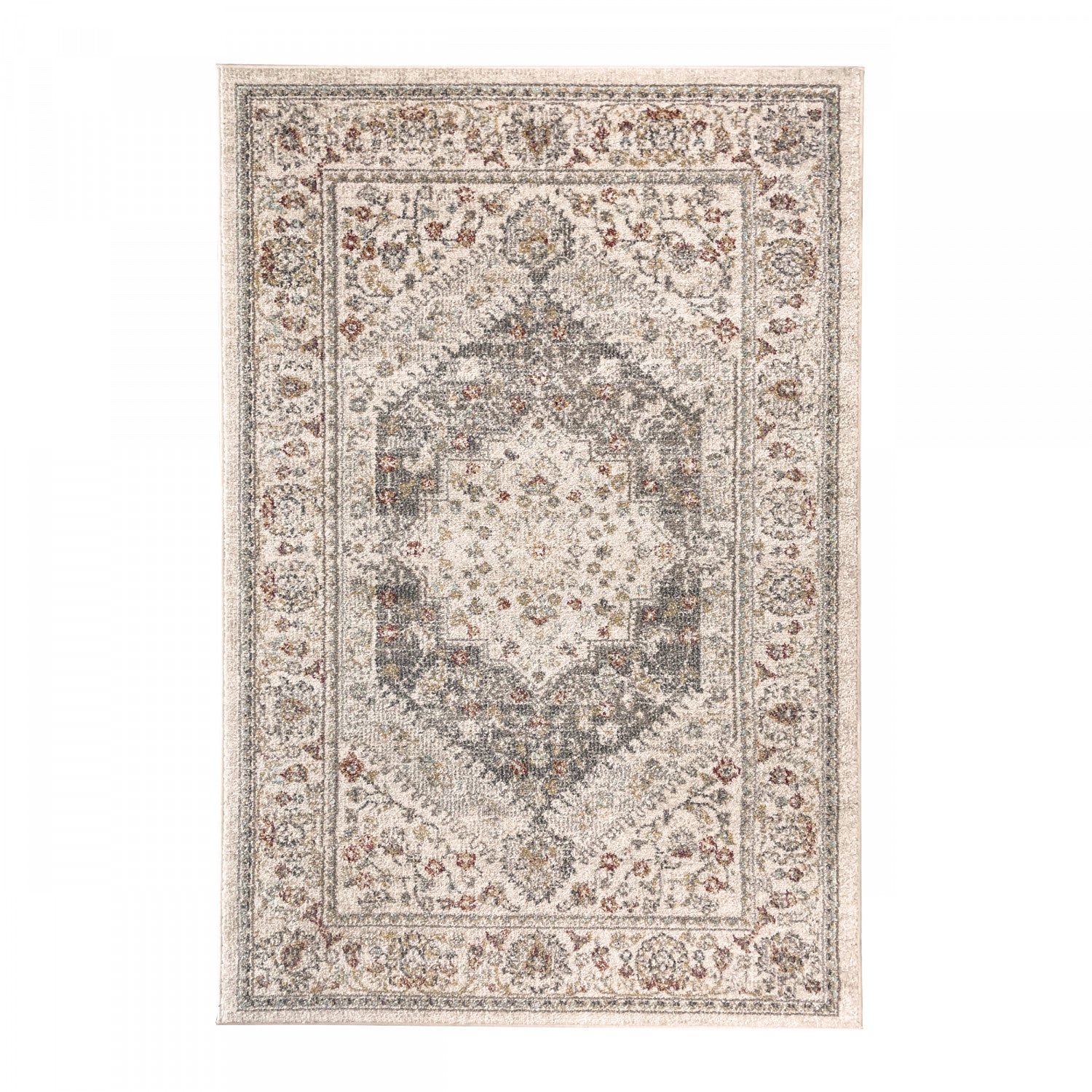 Cubana Bordered Rug - 6' x 9' - Multi-Colour