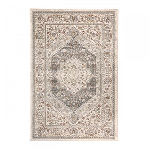 Cubana Bordered Rug - 6' x 9' - Multi-Colour