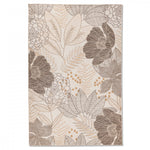 Marbella Floral Outdoor Rug - 6' x 9' - Brown