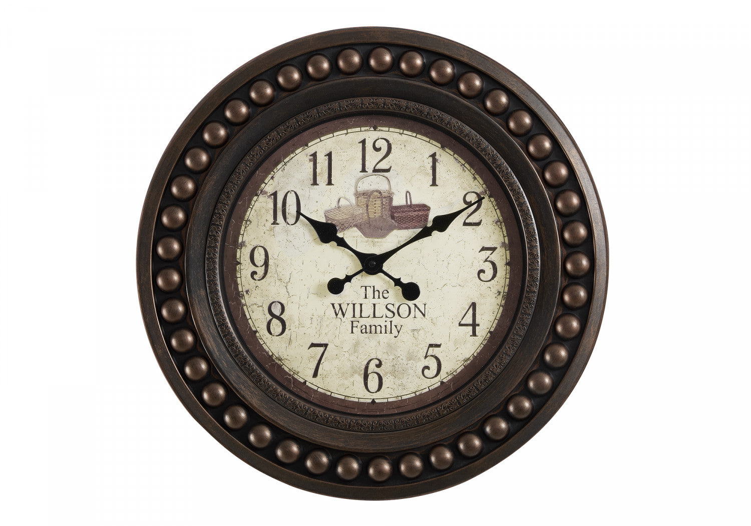 Vita Clock - Brown