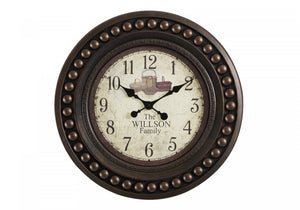 Vita Clock - Brown