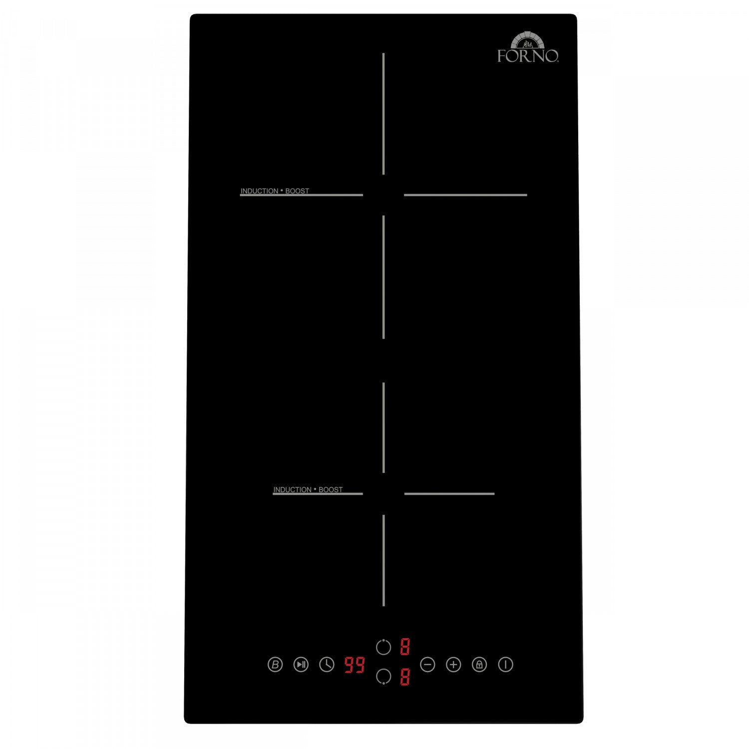 Forno Parco Black 12" Induction Cooktop - FCTIN0583-12