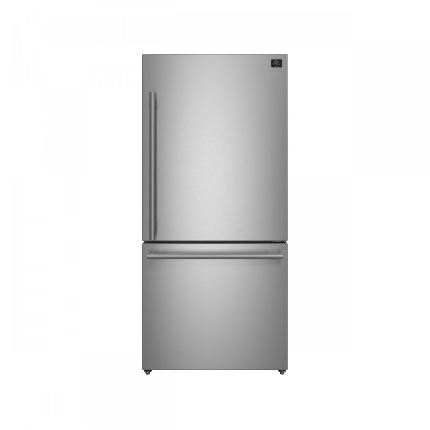 Forno Milano 31" 17.2 Cu.Ft. Stainless Steel Bottom Freezer Refrigerator with Right Swing Door - FFFFD1785-31S
