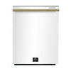 Forno Pozzo White Built-in Top Control Dishwasher (49 dBa) - FDWBI8067-24WHT
