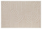 Assia Curves Outdoor Rug - 8' x 10' - Beige