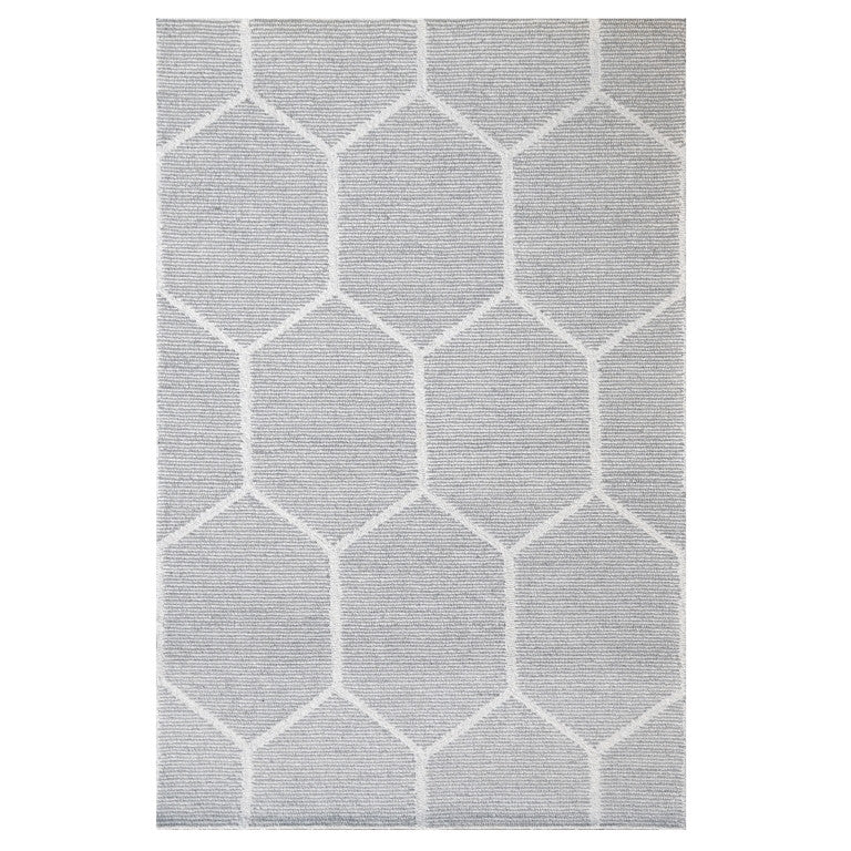 Joris Geometric Rug - 8' x 10' - Grey