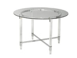 Carha Dining Table - Silver