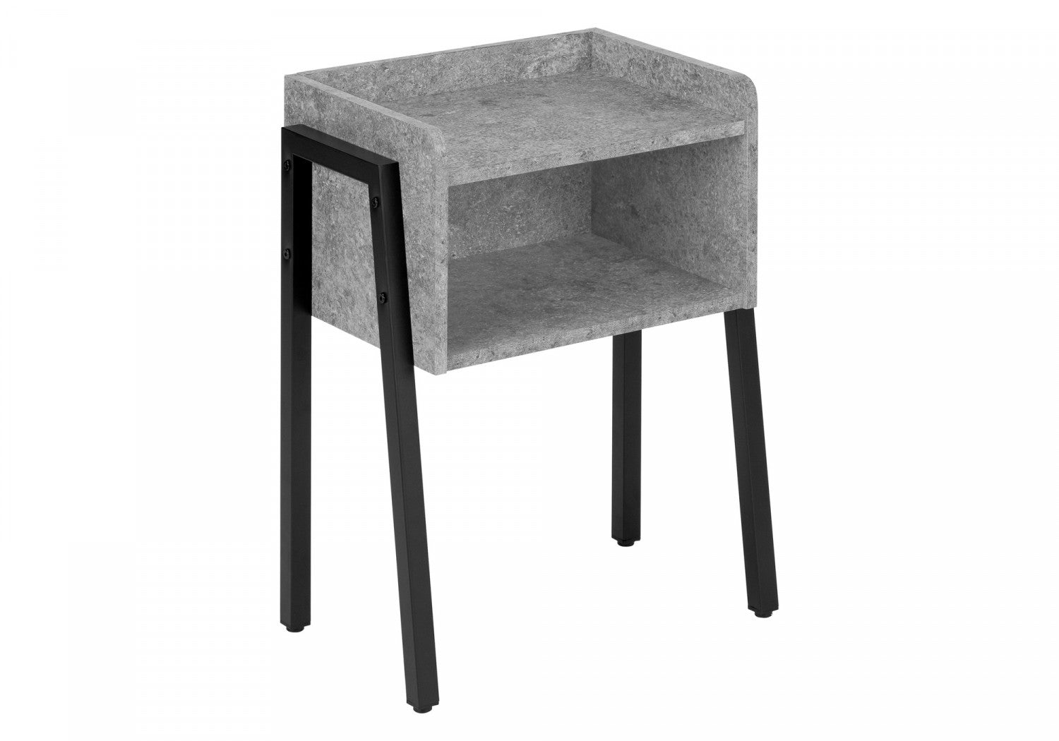 Jora Side Table - Grey Stone