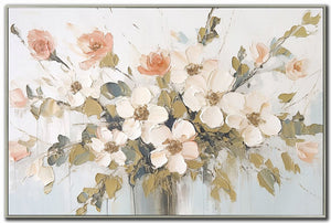 Faded Elegance Wall Art - Multi-Colour - 32 X 48