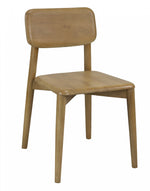 Stephano Dining Chair - Oak - Set of Two